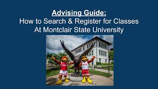 How to Search and Register For Classes