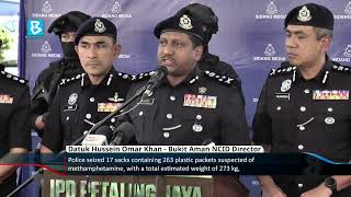 Drug Syndicate Busted: Drugs worth RM13.8 million seized, six men arrested
