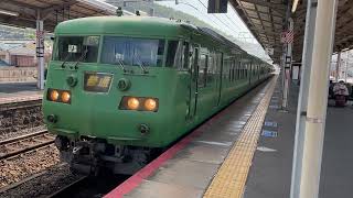 [京都・滋賀を走る国鉄型]117系S2編成 普通|京都行き　山科駅発車