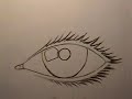 how to draw a realistic eye