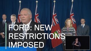 FORD: New restrictions imposed