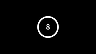 8 Seconds Circle Timer（Vertical）