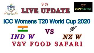 INDW vs NZW, 9th Match, Group A - Live Cricket Score