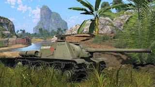 War Thunder: USSR - ISU-122 Gameplay [1440p 60FPS]