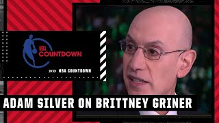 Adam Silver addresses NBA's initial hesitancy to bring attention to Brittney Gri