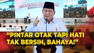 Presiden Prabowo Tekankan Pentingnya SDM Merah Putih yang Bersih