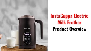 🌟 Master Cafe-Style Coffee At Home with InstaCuppa 4-in-1 Electric Milk Frother☕️✨