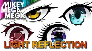 How To Color Anime Eyes With Paint Tool Sai Cel Shading Tutorial