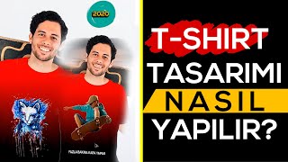 T-shirt Tasarımı Nasıl Yapılır Detaylı - Kendi Tişörtünü Tasarla ! (2020)