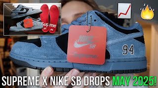 MAY 2025🔥! SUPREME X NIKE SB DUNK LOW \