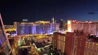 Nighttime High Roller is a 550-foot tall, giant Ferris wheel on the Las Vegas Strip