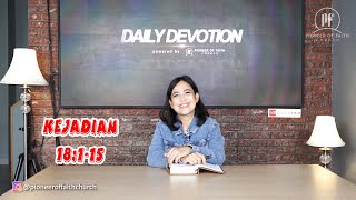 PF DAILY DEVOTION - Kejadian 18:1-15