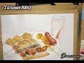 🍖Taiwan BBQ🍖  │  烤肉 │  🎨Watercolor 🎨