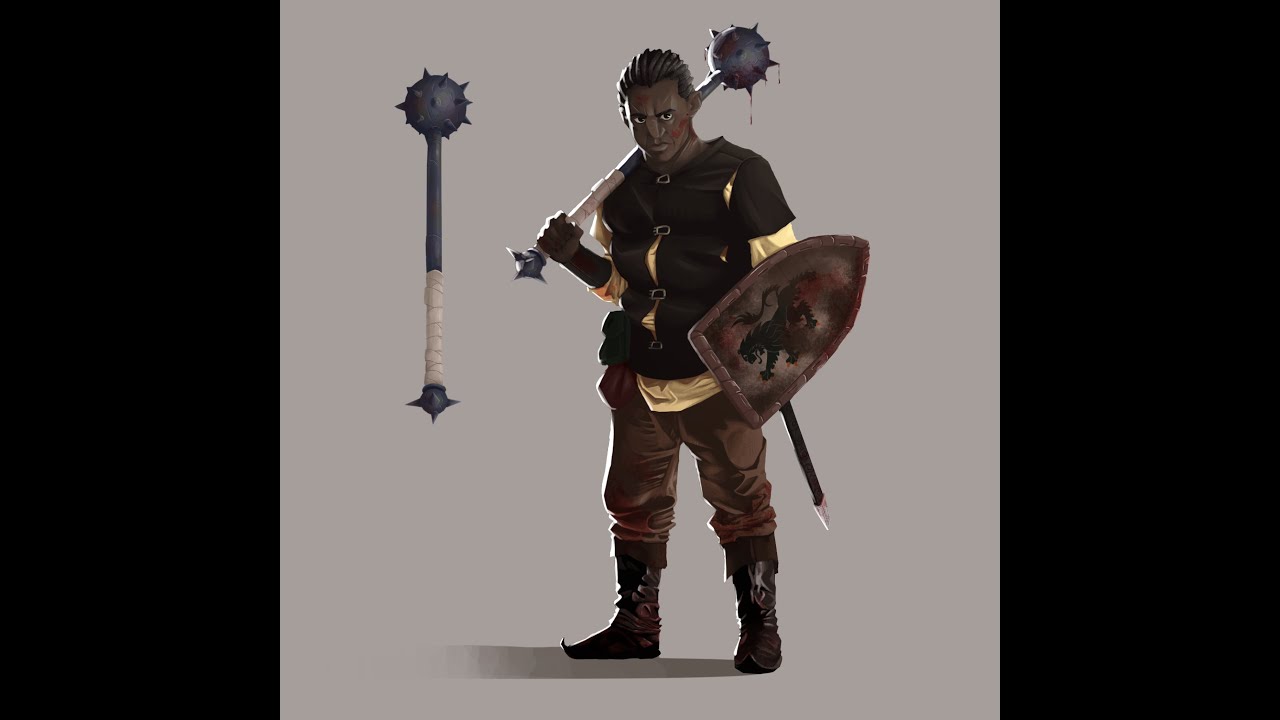 Speedpaint Warrior Youtube