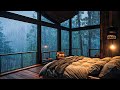 Rain Sounds for Sleeping ⛈ Heavy Rain and Thunder on Window for Deep Sleep, Reduce Stress, Relax