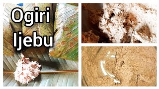 How To Make OGIRI Ijebu / Traditional Seasoning // Africa Seasoning