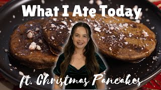 🎄Vegan What I Ate Today | Christmas Pancakes \u0026 Cookie Failure...!