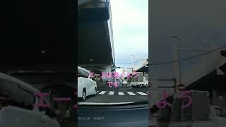 [アルファード]左折専用車線からの信号無視右折😝#shorts