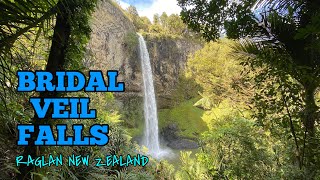 Bridal Veil Falls, Raglan New Zealand