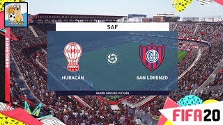 FIFA 20 Gameplay HURACAN vs SAN LORENZO