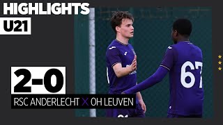 Highlights U21:  RSCA - OH Leuven | 2021-2022