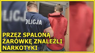 JAWOR. Przez spaloną żarówkę znaleźli narkotyki