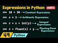 Expressions in Python (Part 1)