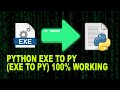 Decompiling Python EXE Files Compiled with PyInstaller: Quick & Easy | 2024