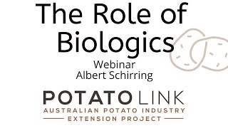 PotatoLink Webinar: The role of biologics in soil health & enhancing crop productivity in potatoes