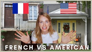 French vs American Homes I 8 Differences I American Things You NEVER see in France!