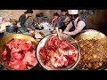 Goat turn into the Curry in Dharme brother's kitchen || Rural Nepal @ruralnepall