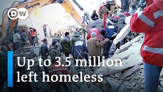 Aid starts trickling into Syria as quake adds to war devastation | DW News