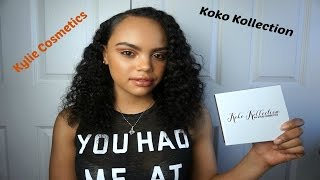 Kylie Cosmetics Koko Kollection | Review & Swatches | TiffanyAlesha