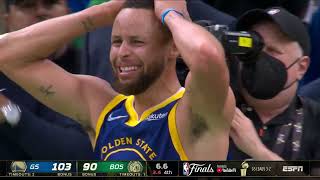 The MOMENT the Golden State Warriors Celebrated the 2022 Title