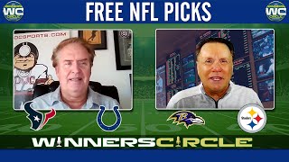 Week 18 Free NFL Picks and Predictions: Texans vs Colts & Steelers vs Ravens