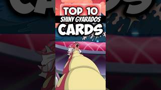 Top 10 most valuable Shiny Gyarados cards! 😱 #pokemon