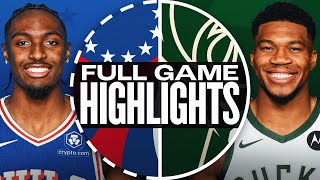 76ERS at BUCKS | FULL GAME HIGHLIGHTS | January 19, 2025