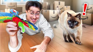 J'AI ESSAYÉ DES OBJETS BIZARRES POUR CHAT