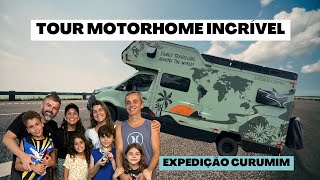 Tour no Motorhome que vai dar a volta ao mundo !! Família Expedição Curumim