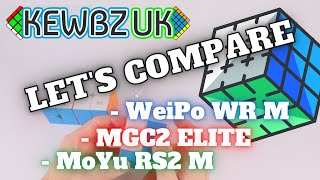 MoYu RS2 M vs WeiPo WR M vs MGC2 Elite | WORLD CLASS 2x2 COMPARISON