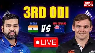 🔴Live: India vs New Zealand live | 3rd ODI | New Zealand vs India Live | Live Cr