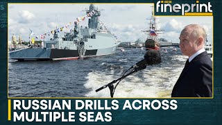 Russian drills in  Arctic, Pacific, Baltic \u0026 Caspian seas | WION Fineprint