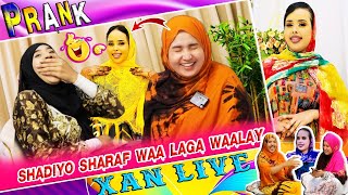 PRANK XAN LIVE || SHAADIYO SHARAF SIDAAN U GALNAY 😂 || KA WAAL DADKA CAANKA AH || TAXANE - PART 8