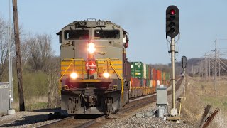 A great day on the CPKC! Ft, NS 7300 leads 2-246 CP 7018 Leads 149 More! CPKC Tomah \u0026 Watertown Subs