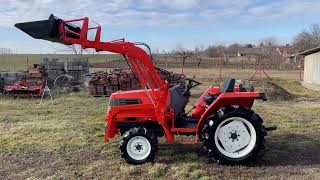 KUBOTA GL240 manual review + start kleintraktor japanese compact tractor Японский минитрактор