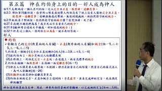 【郭志成「『神在約伯身上的目的 ─ 好人成為神人』晨興聖言《約伯記、箴言、傳道書結晶讀經(一)》第五週」】2021. 2. 20 花蓮市召會