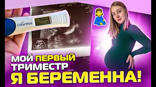 БЕРЕМЕННОСТЬ: 1 ТРИМЕСТР🤰🏼Реакция, Токсикоз, Тонус