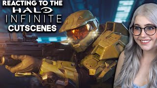 Reacting To The Halo Infinite Cutscenes For The First Time | Xbox Series X