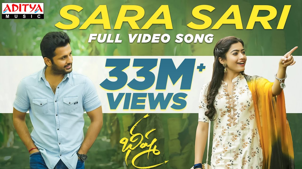 Sara Sari Full Video Song | Bheeshma Video Songs | Nithiin, Rashmika | Mahati Swara Sagar Sara Sari Full Video Song | Bheeshma Video Songs | Nithiin, Rashmika | Mahati Swara Sagar