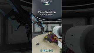 Raising the Scariest leviathan in Subnautica gone wrong #subnautica #gaming #thesilence